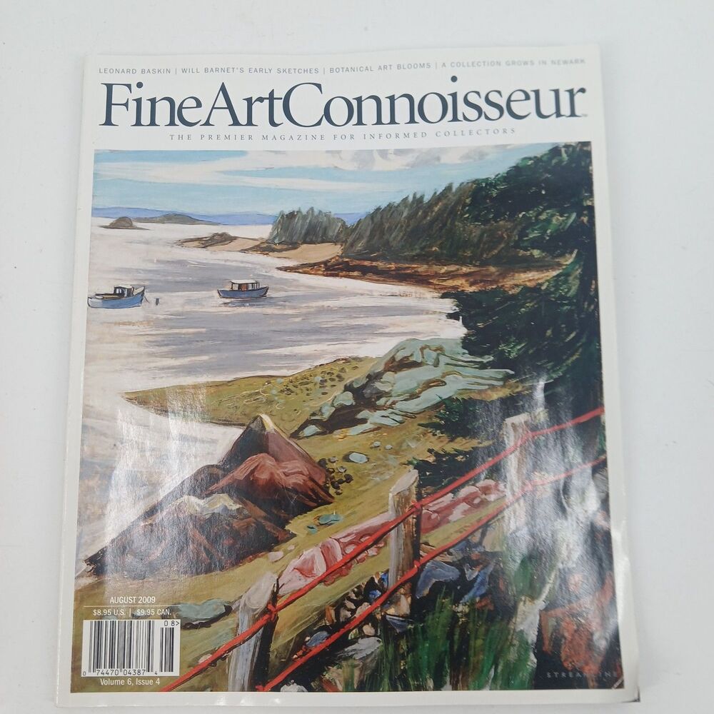Fine Art Connoisseur Magazine August 2020 Landscape Art Feature